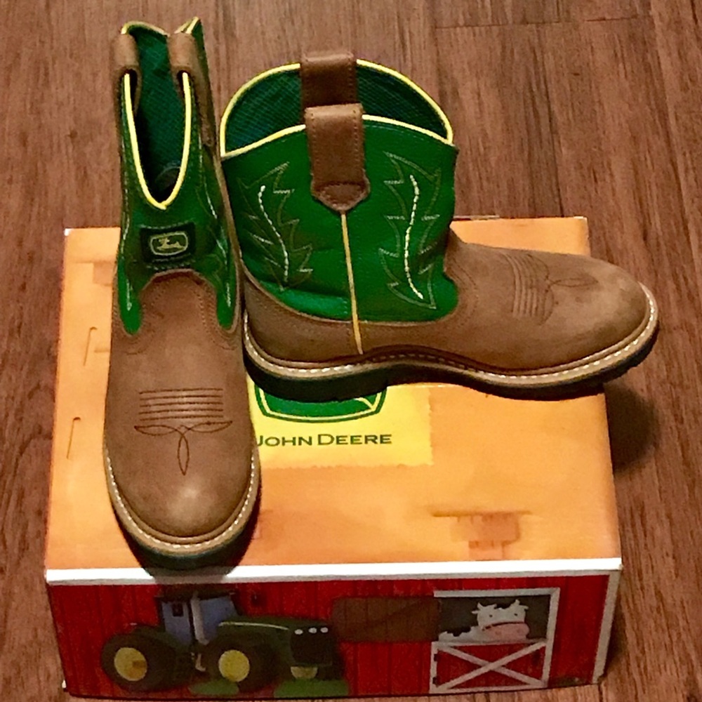 Boys John Deere boots